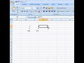 Bug Excel 2007