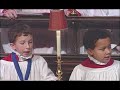 westminster abbey choir

1. laudes regiae - plainsong 
2. the preces - william smith
3. psalm 132 - william crotch