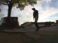 fat cop chases krackhead