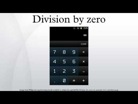 how to define division by zero