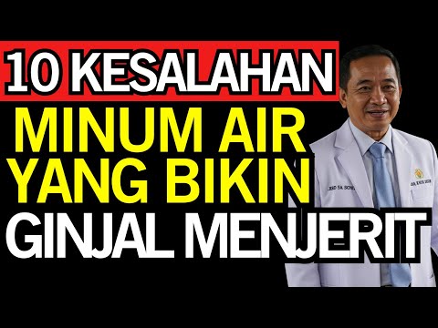 10 KESALAHAN MINUM AIR yang Membuat GINJAL Anda “BERTERIAK Minta TOLONG!!" Kesehatan Lansia
