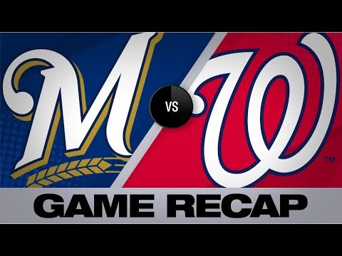 Video: Thames propels Brewers to wild 15-14 victory | Brewers-Nationals Game Highlights 8/17/19