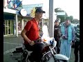 sven op politiemotor, renesse \