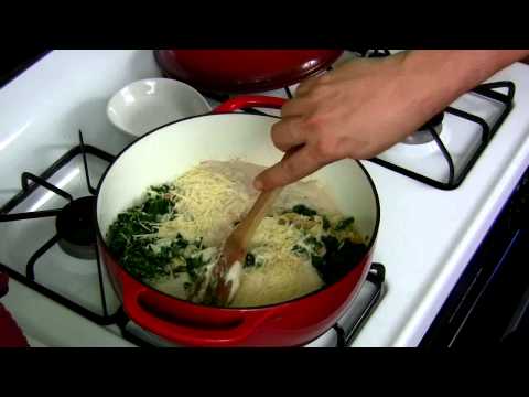 how to drain spinach