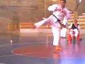 Leo fazendo o Bassai-Dai no campeonato de crus Das Almas!