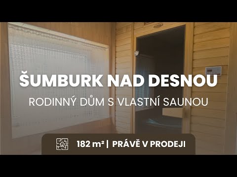 Video Prodej rodinného domu v Šumburku nad Desnou u Tanvaldu s vlastní saunou