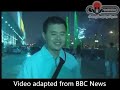 james reynolds bbc correspondent in beijing has no brain!