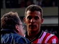 The (in)famous game in which Sheffield United had only 6 men left on the pitch. Three blades were sent off, including two substitutes who had only been on a few seconds. Warnock then insisted that his skipper come off, and a further injury forced the ref to abandon the match (with the score 0-3). If 