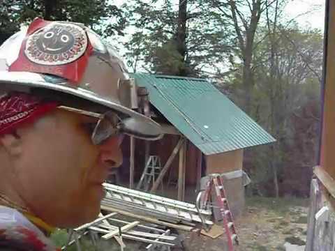 how to fasten steel roofing