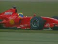 ferrari f2007 shakedown con felipe massa