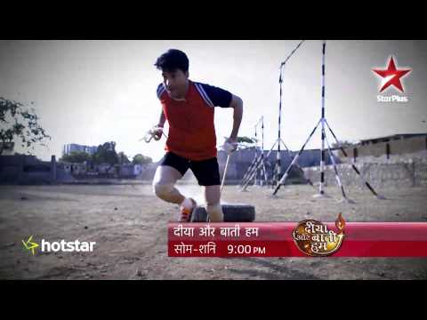 Sandhya â€‹motivatesâ€‹ Sooraj in training for the Kabaddi Championship Challenge!