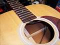 How to install the LR Baggs M1A on a Martin D-1 guitar