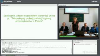 Relacja z debaty "Perspektywy wyceny przedsiębiorstw w Polsce"
