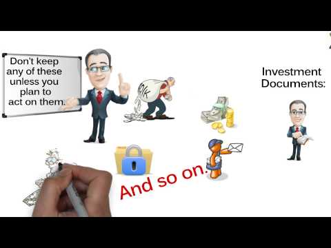 how to decide what to keep and what to throw away