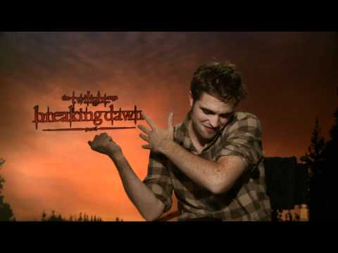 chuckthemovieguy - Chuck the Movieguy presents, Greg Russell interviewing Robert Pattinson for The Twilight Saga: Breaking Dawn Part 1.