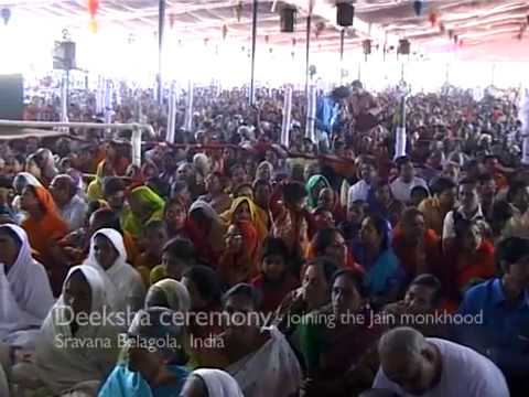 Jeremy Hunter - 'Deeksha ceremony - joining the Jain monkhood' in Sravana Belagola, India