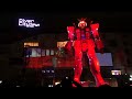 ダイバーシティ ガンダムフロント東京 (夜演出) ガンダムフロント東京