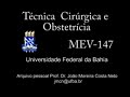 Técnica de Redução de Espaço Morto