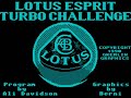 Lotus Esprit Turbo Challenge - Menu Music 3