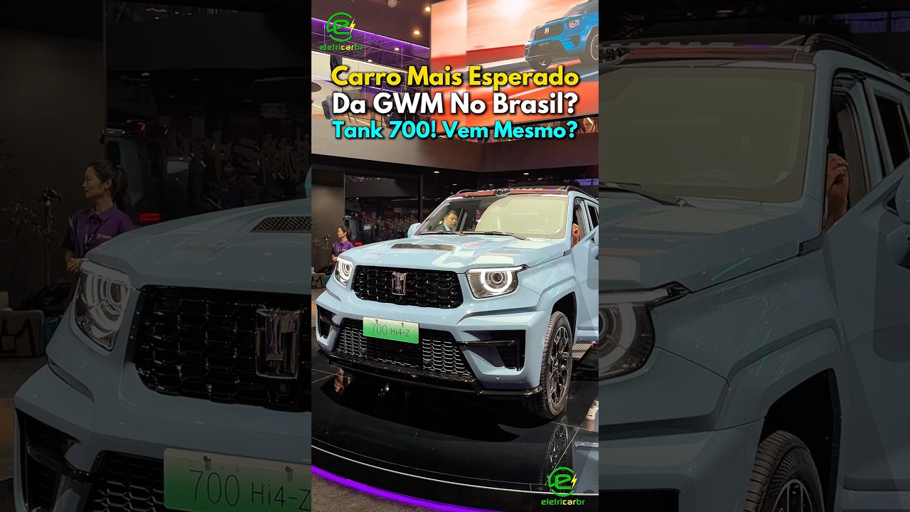 Carro Mais Esperado Da GWM No Brasil? Tank 700! Vem Mesmo?⚡