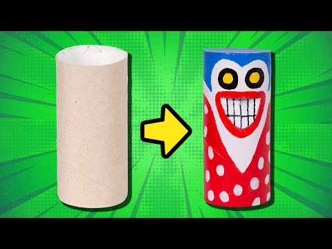 The Prankster - DIY Paper Roll Crafts