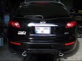 INFINITY FX35 BORLA Exhaust by AKAYLAR TURKIYE
