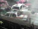 Big Banger Crash At Cowdenbeath (including a hearse)