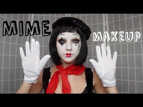 Misunderstood Mime | Halloween Tutorial ♡