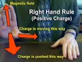 Electricity & Magnetism Hand Rules (part one)