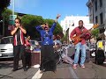 sugar pie desanto, a popular r & b singer from the 1950s and 1960s, proves she has not lost a step as she performs at a live street concert in san francisco on august 7th, 2007.