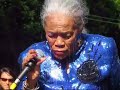 sugar pie desanto, a popular r & b singer from the 1950s and 1960s, proves she has not lost a step as she performs at a live street concert in san francisco on august 7th, 2007.