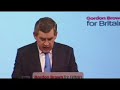 Gordon Brown, "I am ready to serve".