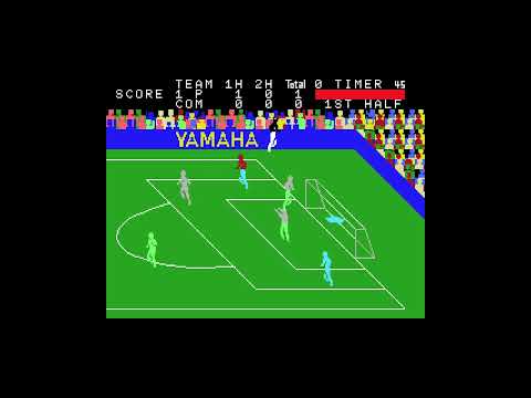 Super Soccer (1985, MSX, Takara)