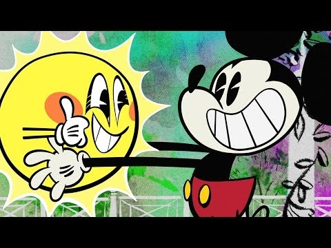 Mickey Mouse in Adorable Couple