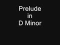 Prelude in D minor