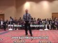 Willie Hicks v Mike Scaperato - Men's LW point sparring - 2009 NBL Supergrands