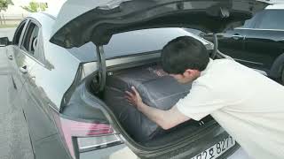 video thumbnail Eurotop Air Mattress form air bed topper air-pump youtube