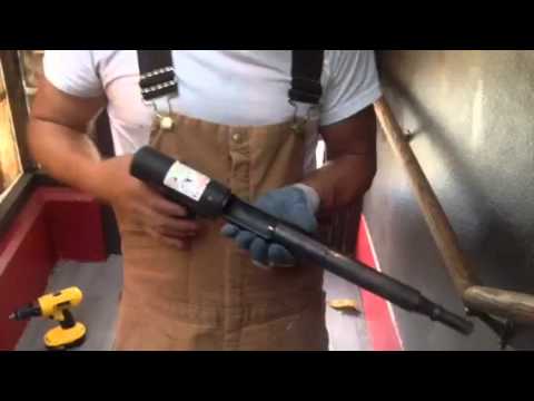 how to drive a nail into concrete