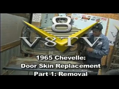 how to reskin a car door