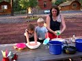 Doing Dishes Near the Grand Canyon