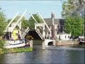 Puentes levadizos de Amsterdam, Holanda.