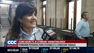 CLAUDIA CARLINO, PTE. DE LA FUNDACIÓN 