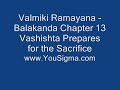 Valmiki Ramayana - Balakanda Chapter 13