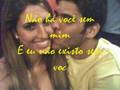 amor da minha vida daqui ate a eternidade