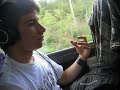 Air Guitar in the bus