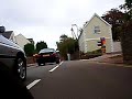 Brompton Cycle bike ride commute in Llandaff, Cardiff, Wales