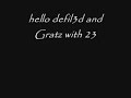 message to defil3d - 23k subscribers