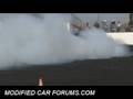 Burnout Monaro FEAR display at gazza nationals 2008