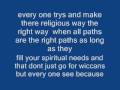 videos de wiccans should stop caring