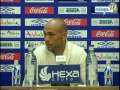 Málaga Club de Fútbol TV. Entreno: miércoles 09/12/09. Rueda de prensa